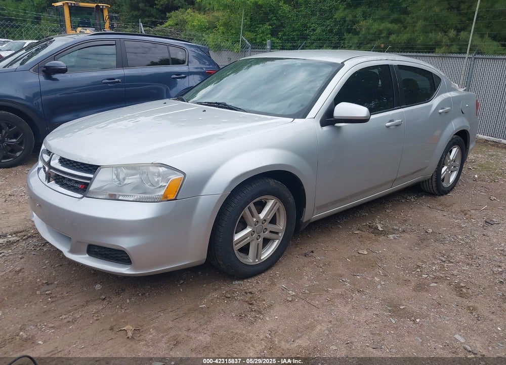 2012 DODGE AVENGER SXT VIN: 1C3CDZCB3CN230629