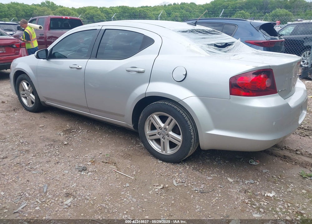 2012 DODGE AVENGER SXT VIN: 1C3CDZCB3CN230629