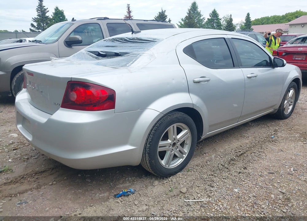 2012 DODGE AVENGER SXT VIN: 1C3CDZCB3CN230629