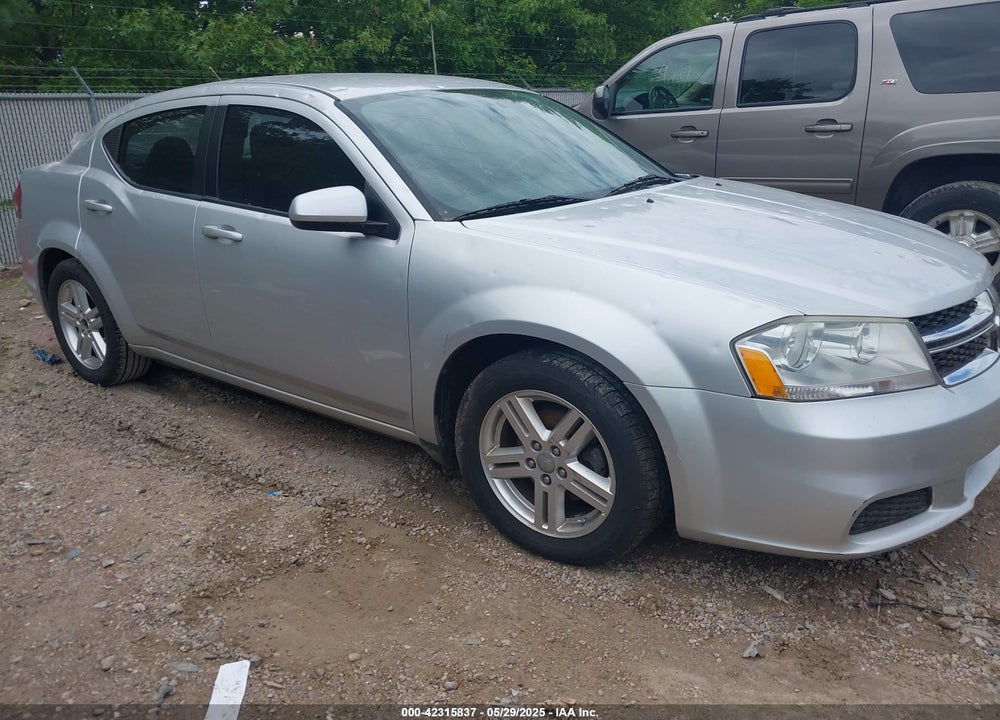 2012 DODGE AVENGER SXT VIN: 1C3CDZCB3CN230629