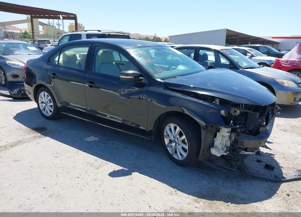 2012 VOLKSWAGEN JETTA 2.5L SE VIN: 3VWDP7AJ5CM013435