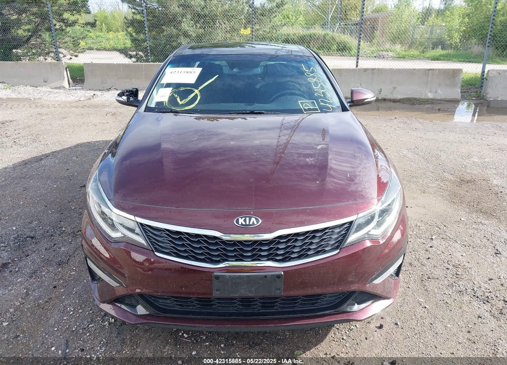 2019 KIA OPTIMA VIN: 5XXGT4L38KG300261