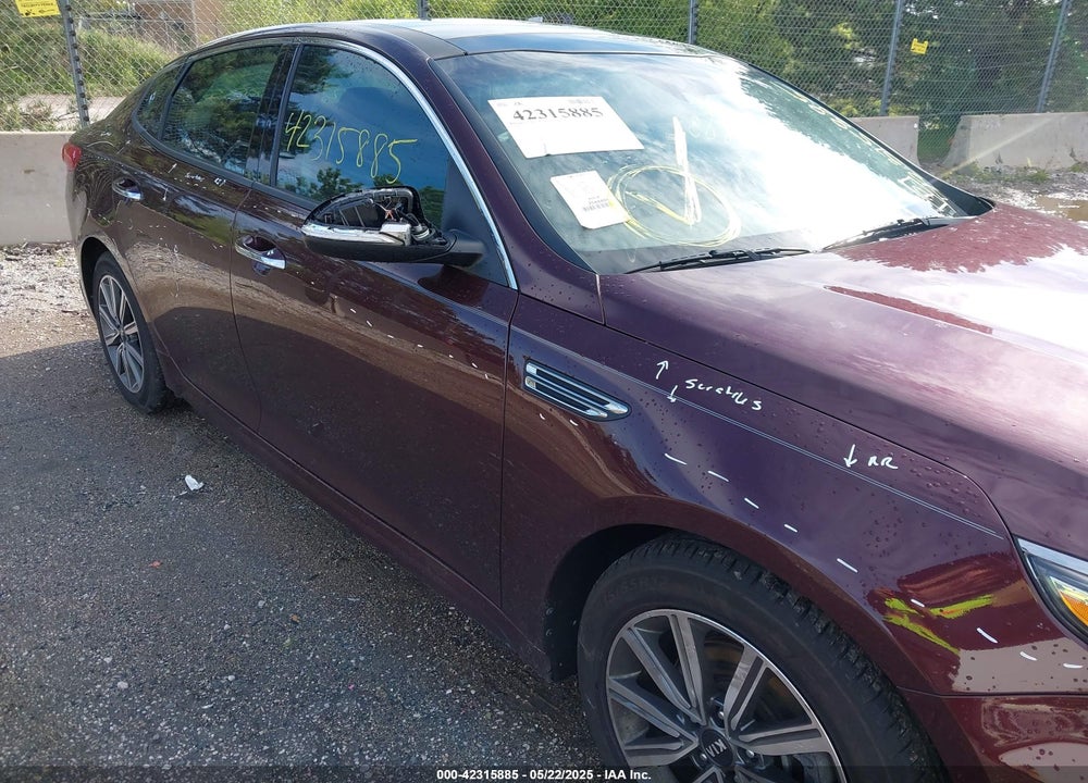 2019 KIA OPTIMA VIN: 5XXGT4L38KG300261