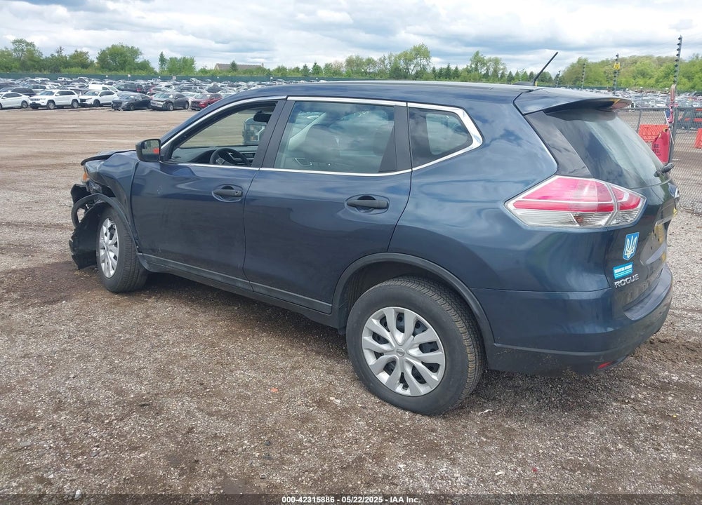 2016 NISSAN ROGUE VIN: 5N1AT2MV7GC890207