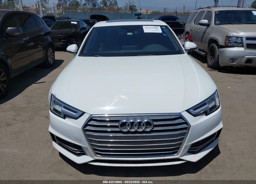 2017 AUDI A4 2.0T PREMIUM VIN: WAULNAF47HN023818