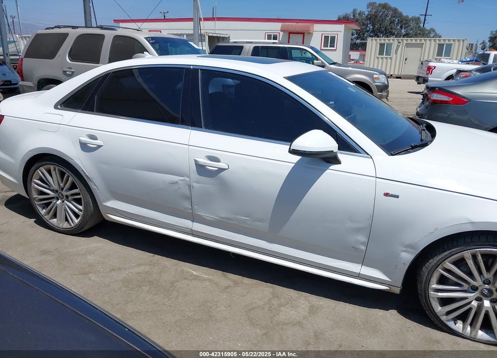 2017 AUDI A4 2.0T PREMIUM VIN: WAULNAF47HN023818