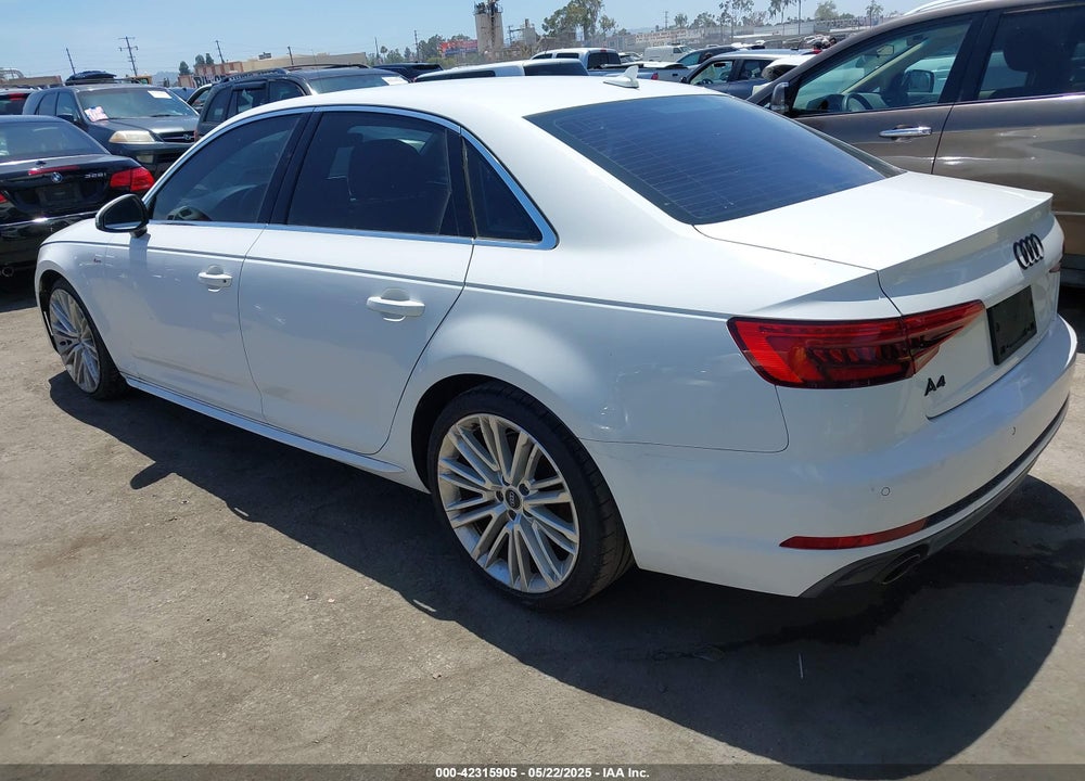 2017 AUDI A4 2.0T PREMIUM VIN: WAULNAF47HN023818