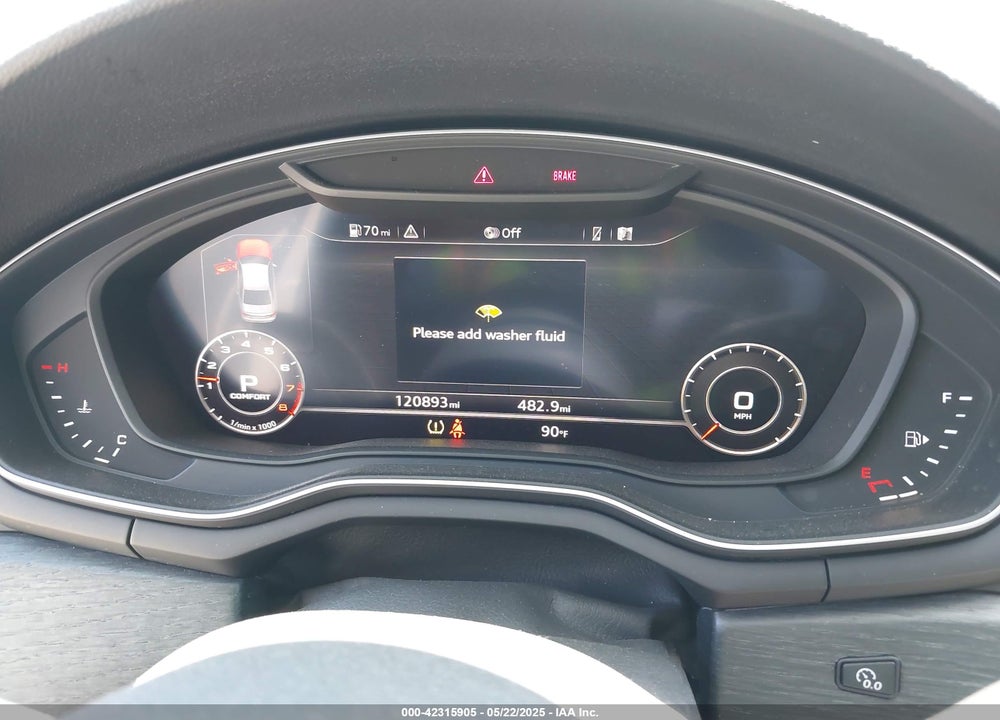 2017 AUDI A4 2.0T PREMIUM VIN: WAULNAF47HN023818