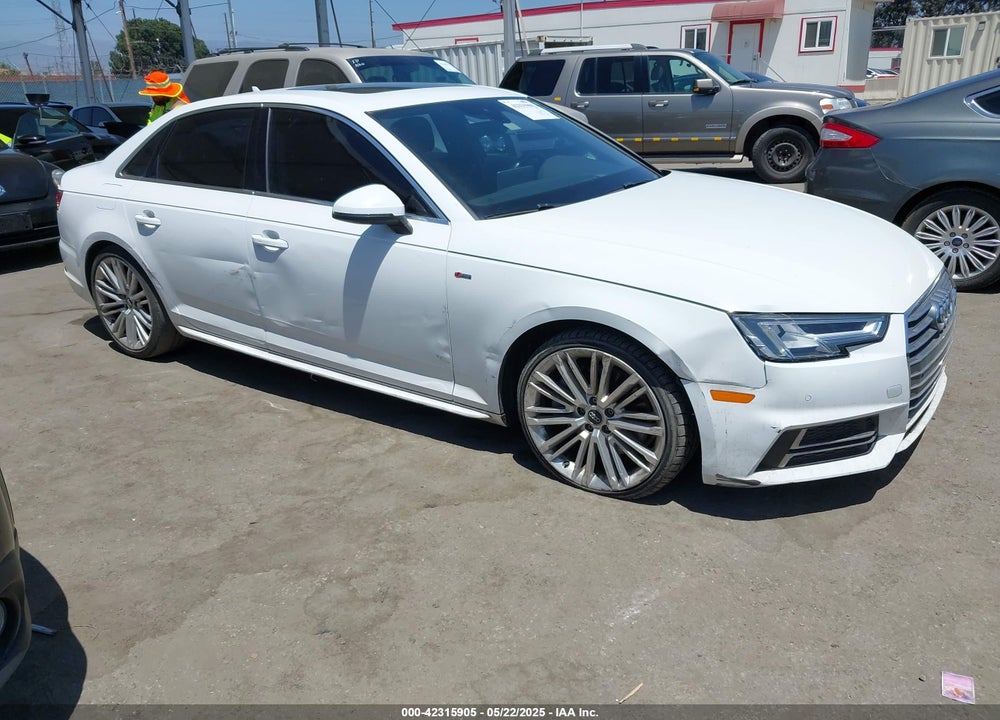 2017 AUDI A4 2.0T PREMIUM VIN: WAULNAF47HN023818