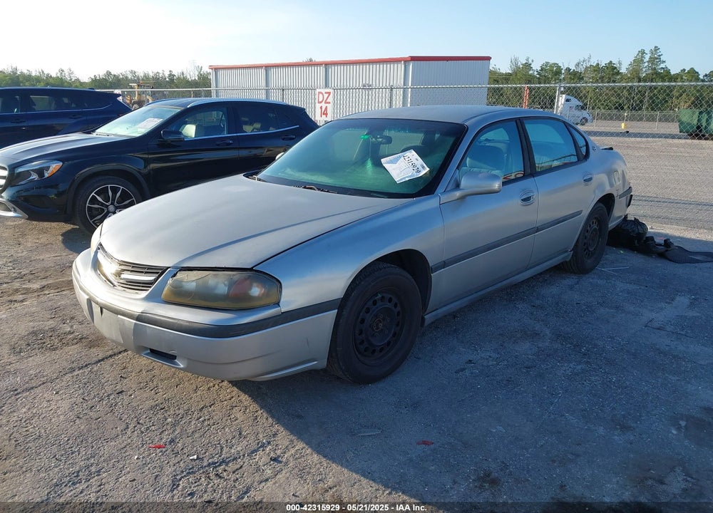 2003 CHEVROLET IMPALA VIN: 2G1WF52EX39348213