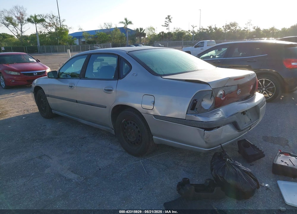 2003 CHEVROLET IMPALA VIN: 2G1WF52EX39348213