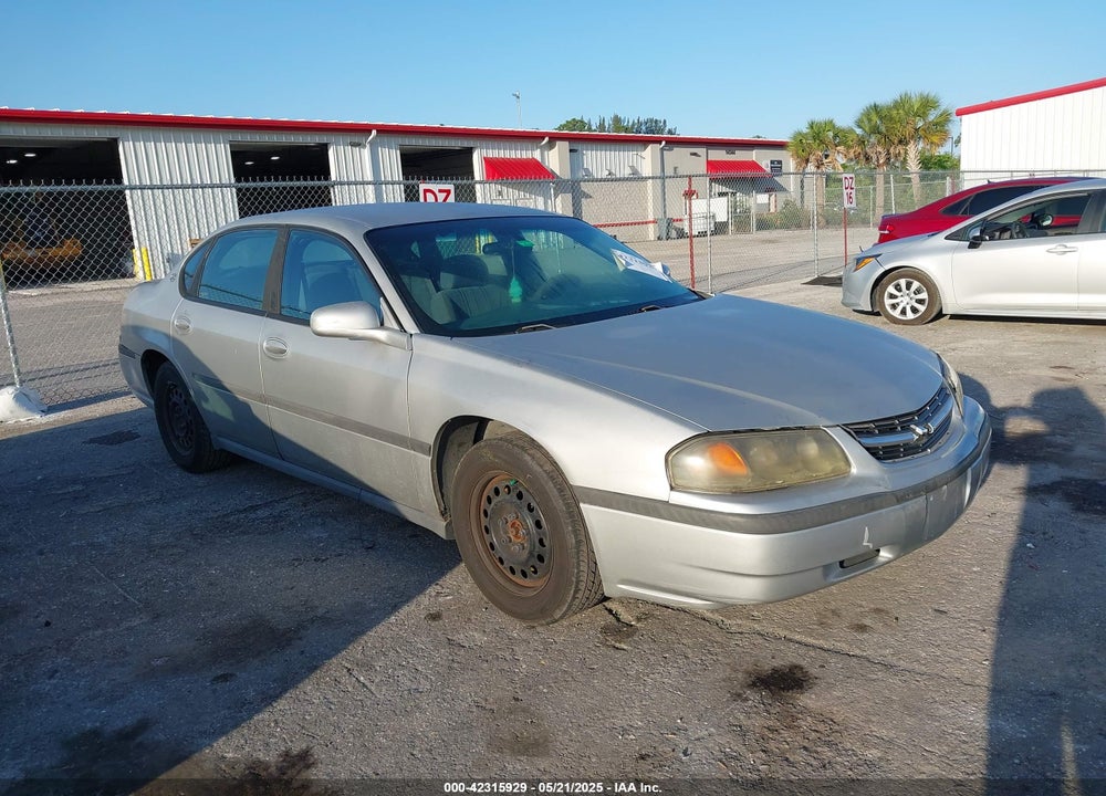 2003 CHEVROLET IMPALA VIN: 2G1WF52EX39348213