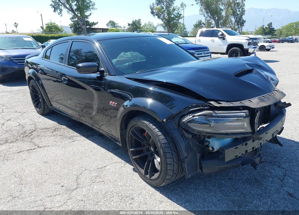 2021 DODGE CHARGER SCAT PACK WIDEBODY RWD VIN: 2C3CDXGJ6MH584760