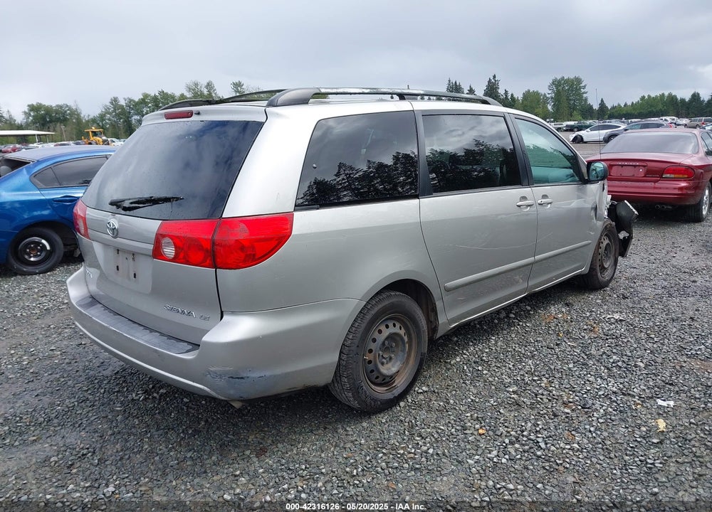 2007 TOYOTA SIENNA CE/LE VIN: 5TDZK23C37S043385