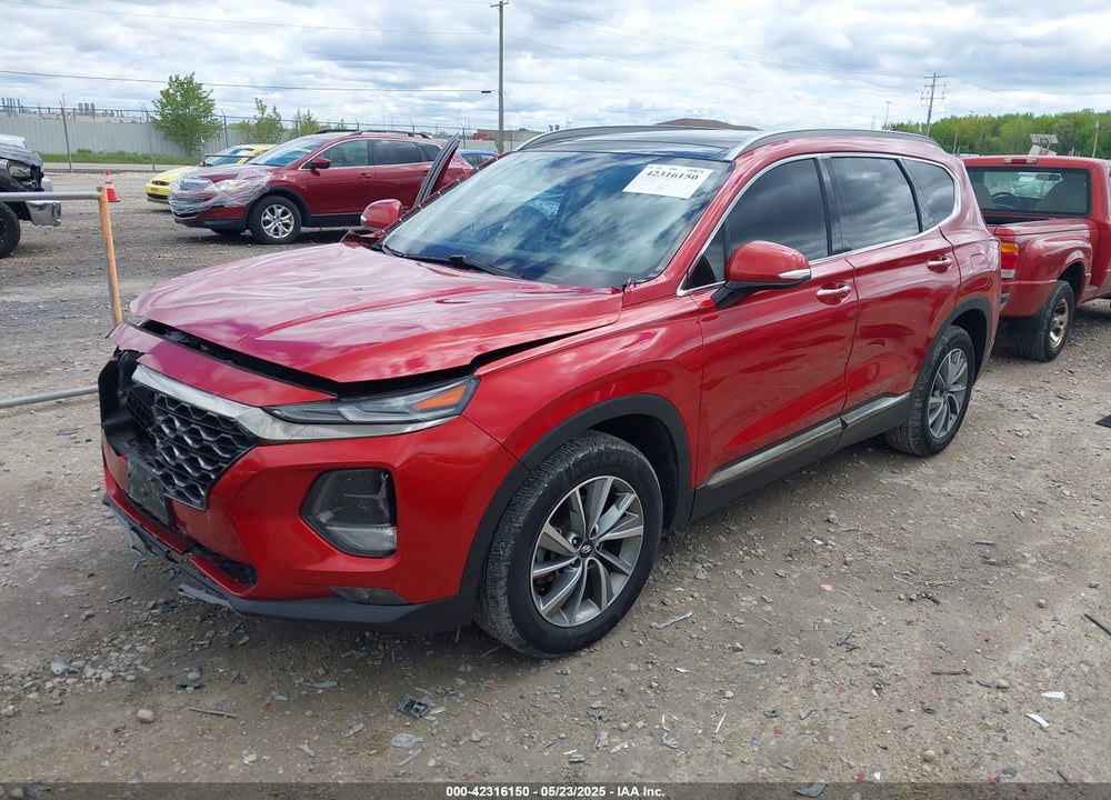 2019 HYUNDAI SANTA FE VIN: 5NMS5CAD9KH026094