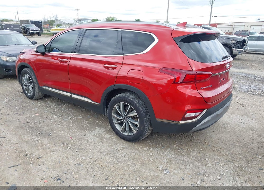 2019 HYUNDAI SANTA FE VIN: 5NMS5CAD9KH026094