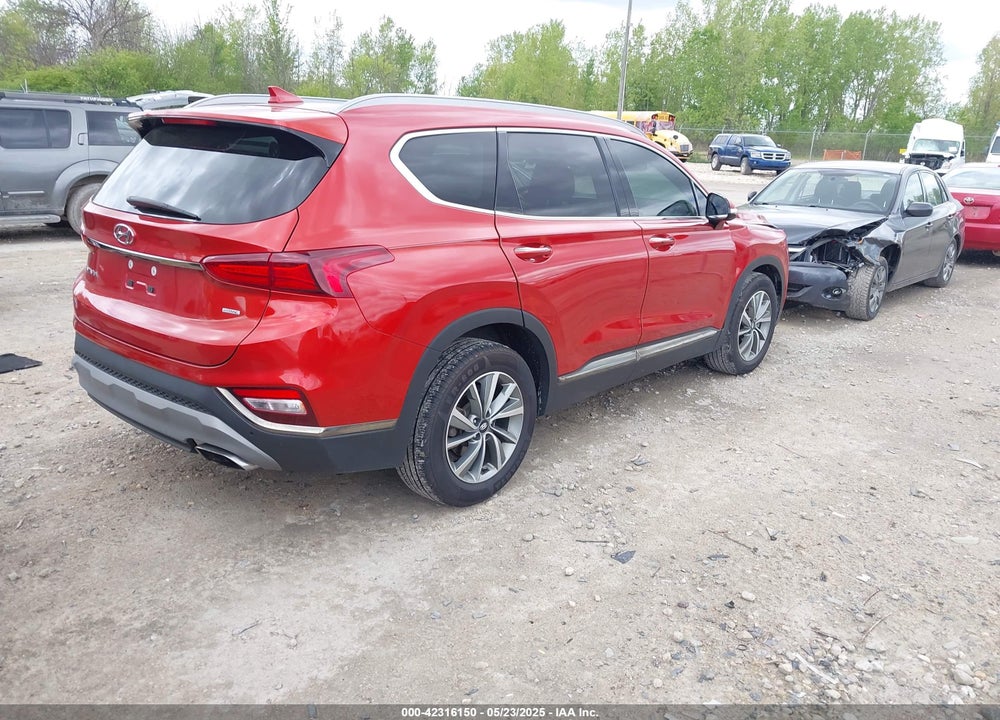 2019 HYUNDAI SANTA FE VIN: 5NMS5CAD9KH026094