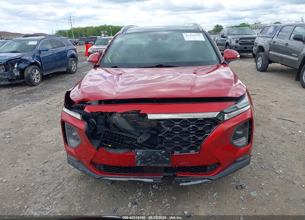 2019 HYUNDAI SANTA FE VIN: 5NMS5CAD9KH026094