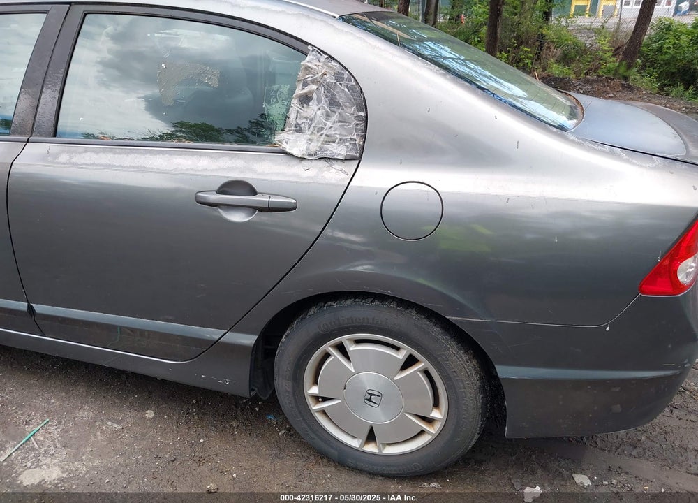 2009 HONDA CIVIC VIN: JHMFA36289S005481