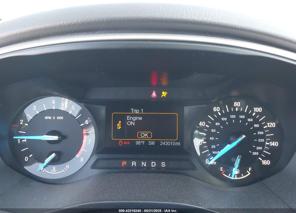 2014 FORD FUSION VIN: 1FA6P0H74E5381195