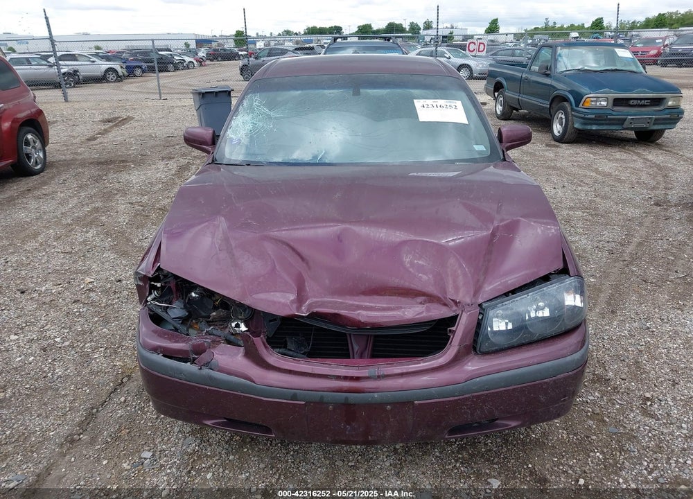 2004 CHEVROLET IMPALA VIN: 2G1WF52E949331209