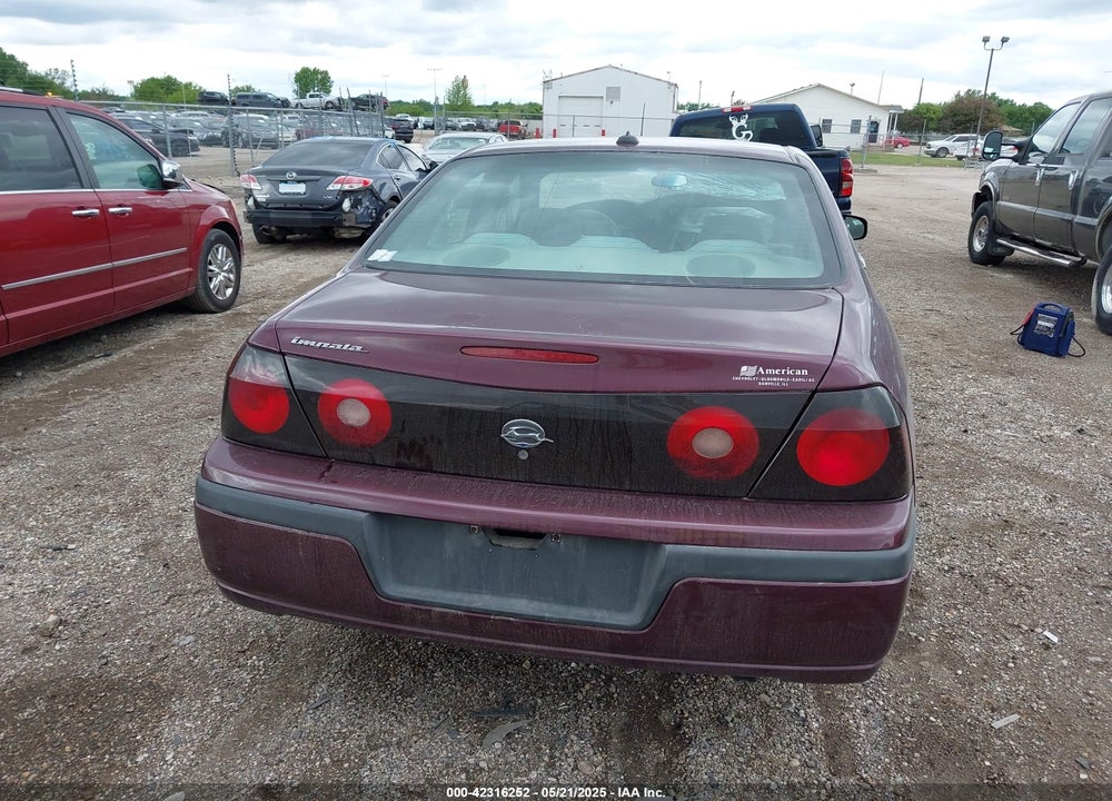 2004 CHEVROLET IMPALA VIN: 2G1WF52E949331209