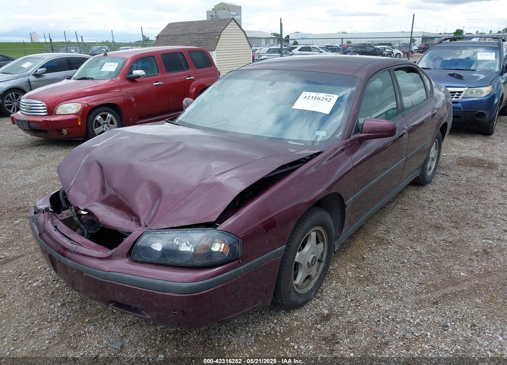 2004 CHEVROLET IMPALA VIN: 2G1WF52E949331209