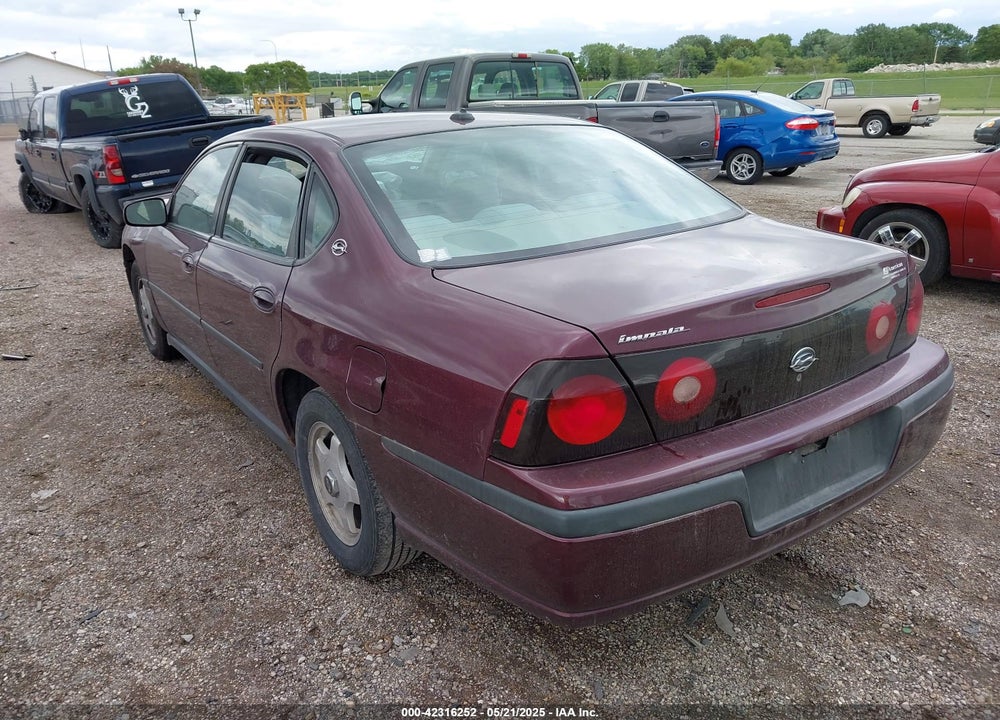 2004 CHEVROLET IMPALA VIN: 2G1WF52E949331209