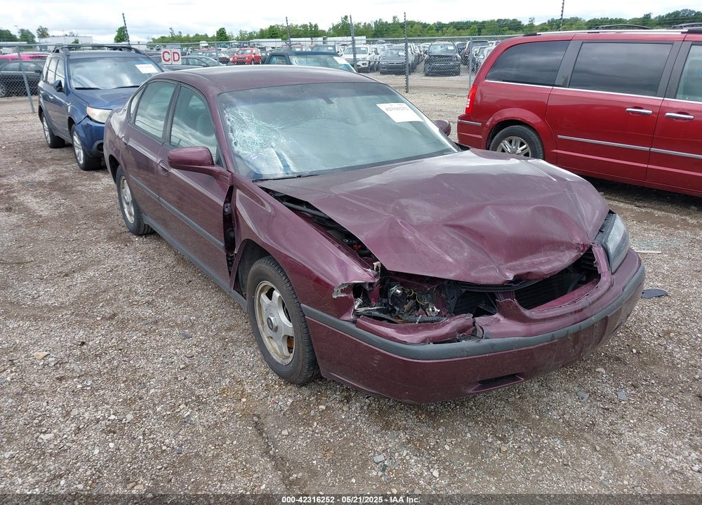 2004 CHEVROLET IMPALA VIN: 2G1WF52E949331209