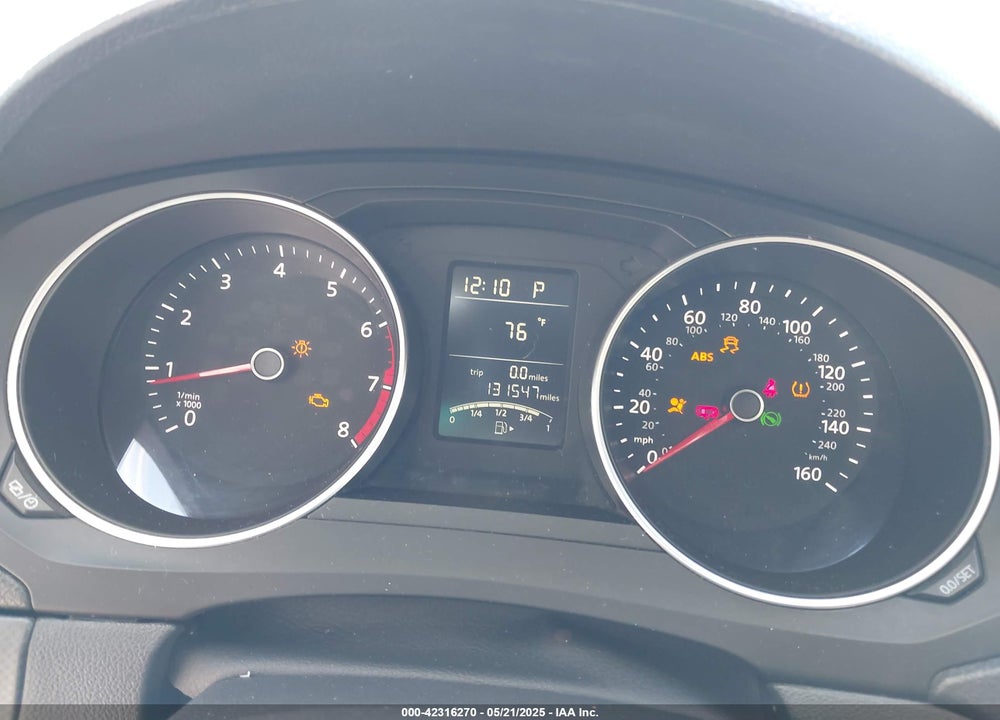 2015 VOLKSWAGEN JETTA 2.0L S VIN: 3VW2K7AJXFM224608