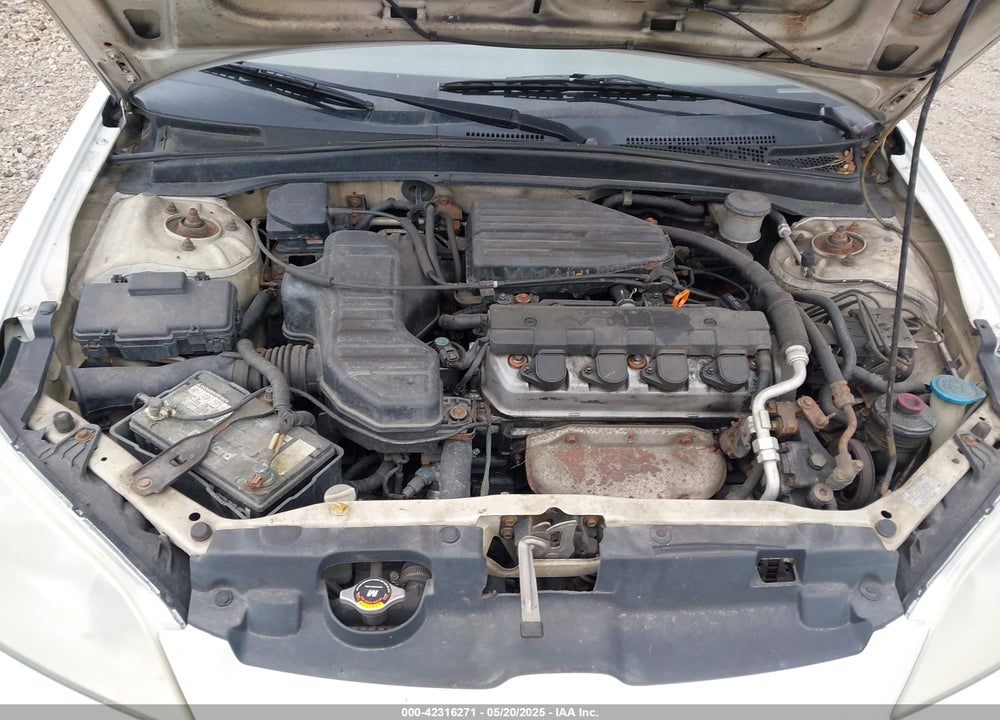 2004 HONDA CIVIC EX VIN: 2HGES26704H529449