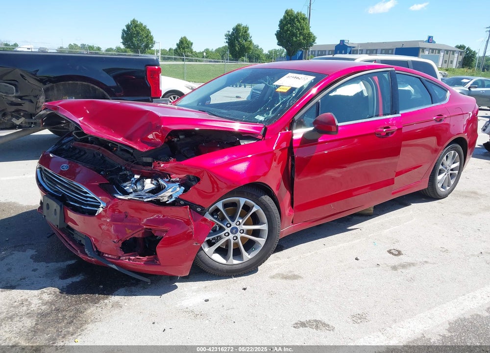 2020 FORD FUSION SE VIN: 3FA6P0HD9LR252627