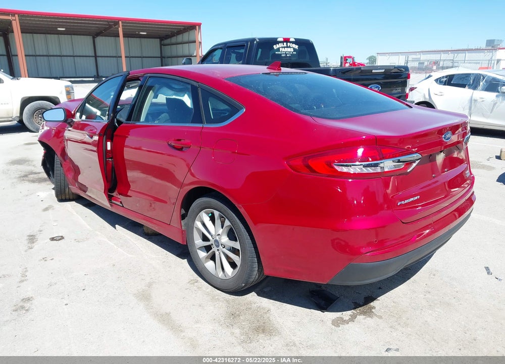 2020 FORD FUSION SE VIN: 3FA6P0HD9LR252627