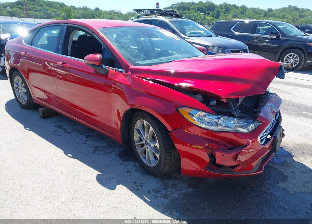 2020 FORD FUSION SE VIN: 3FA6P0HD9LR252627