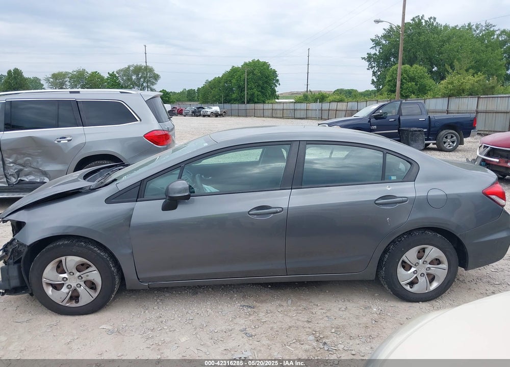 2013 HONDA CIVIC VIN: 19XFB2F5XDE052946