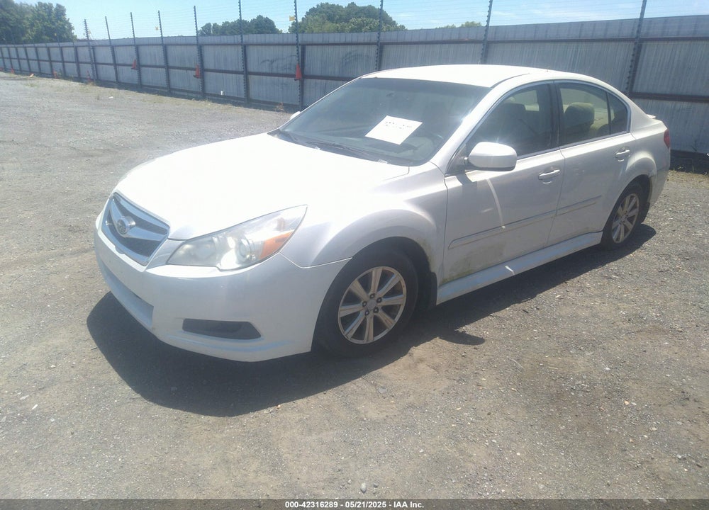 2011 SUBARU LEGACY VIN: 4S3BMBC69B3261640