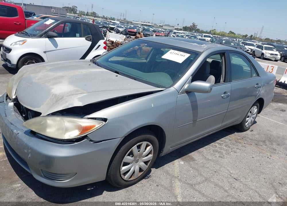2005 TOYOTA CAMRY LE VIN: 4T1BE32K75U572107
