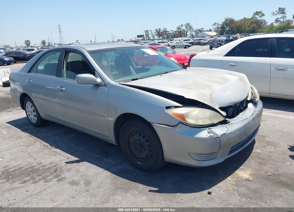 2005 TOYOTA CAMRY LE VIN: 4T1BE32K75U572107