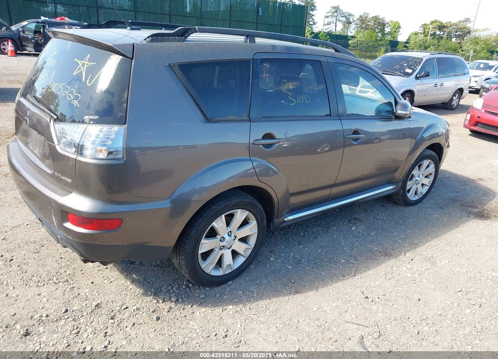 2010 MITSUBISHI OUTLANDER VIN: JA4JT3AW4AZ010604