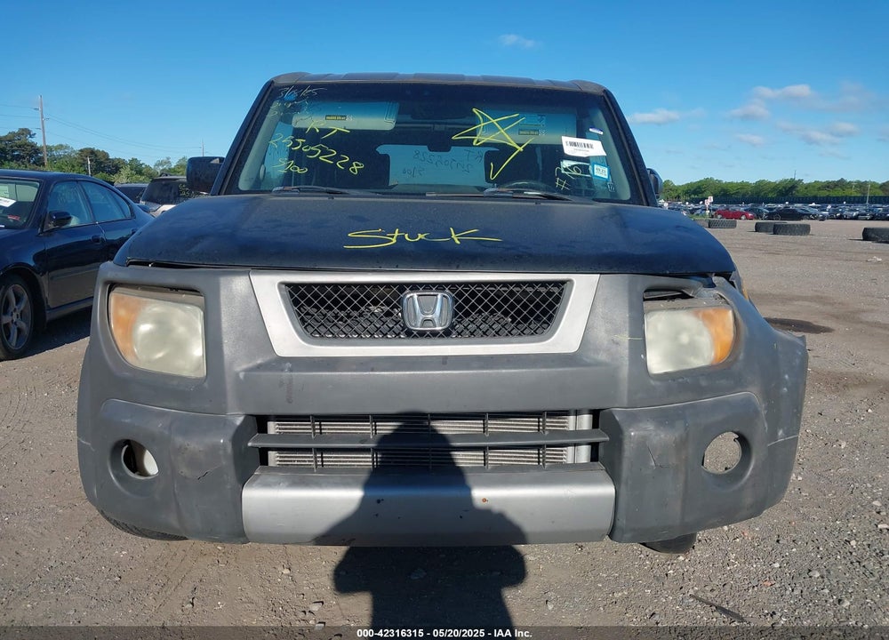 2004 HONDA ELEMENT EX VIN: 5J6YH286X4L006175