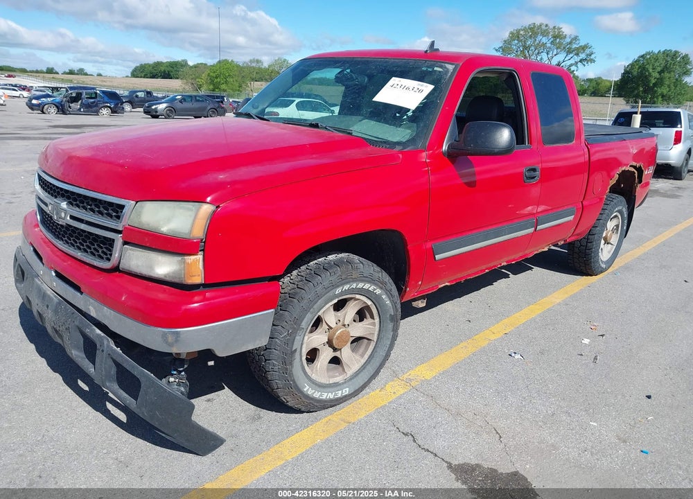 2006 CHEVROLET SILVERADO 1500 LT3 VIN: 1GCEK19T26Z157620