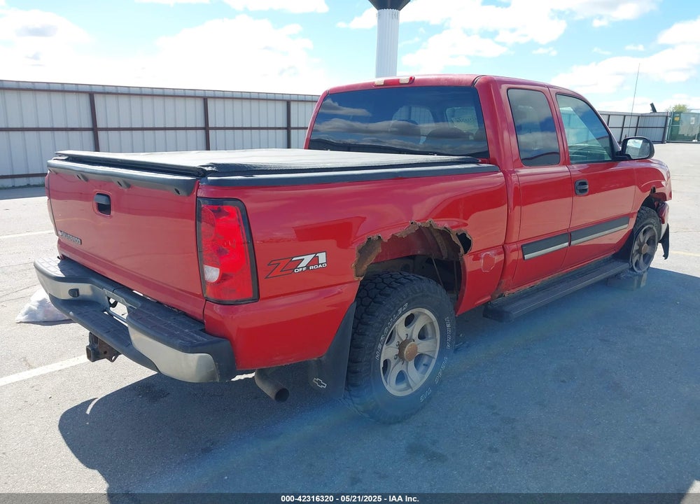 2006 CHEVROLET SILVERADO 1500 LT3 VIN: 1GCEK19T26Z157620