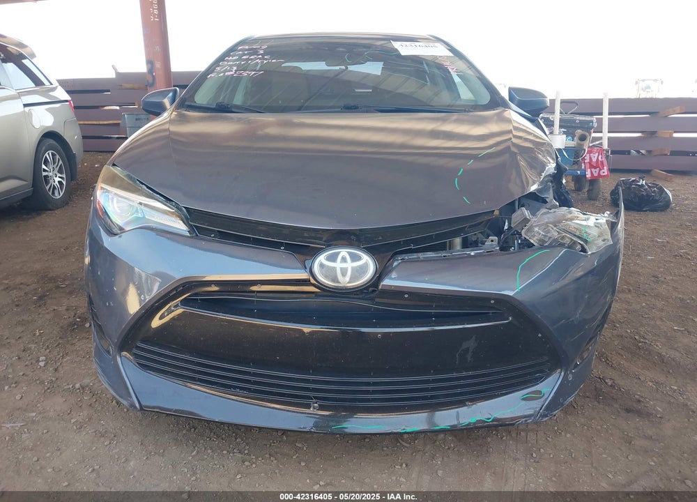 2017 TOYOTA COROLLA VIN: 5YFBURHE4HP724289