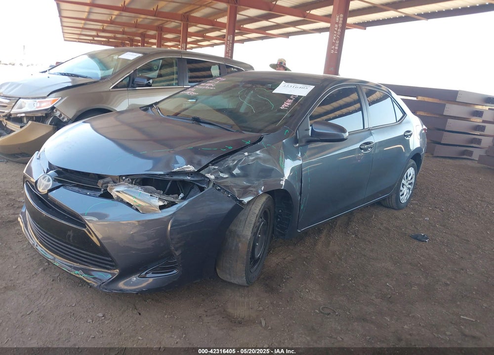 2017 TOYOTA COROLLA VIN: 5YFBURHE4HP724289