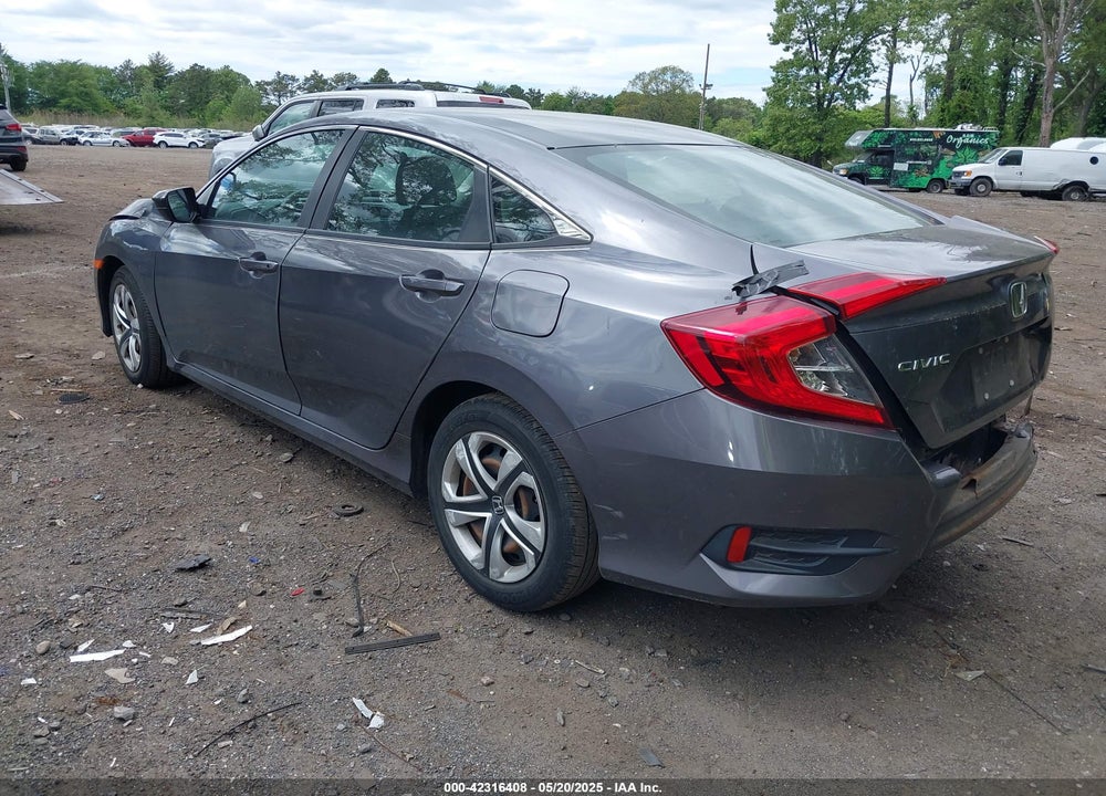 2017 HONDA CIVIC LX VIN: 2HGFC2F58HH569932