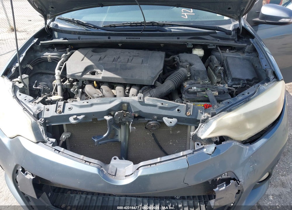 2014 TOYOTA COROLLA S PLUS VIN: 2T1BURHE0EC089387