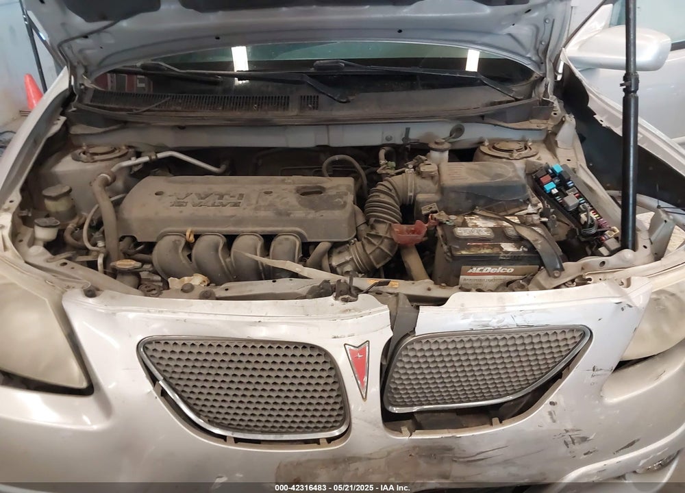 2005 PONTIAC VIBE VIN: 5Y2SL63885Z447750