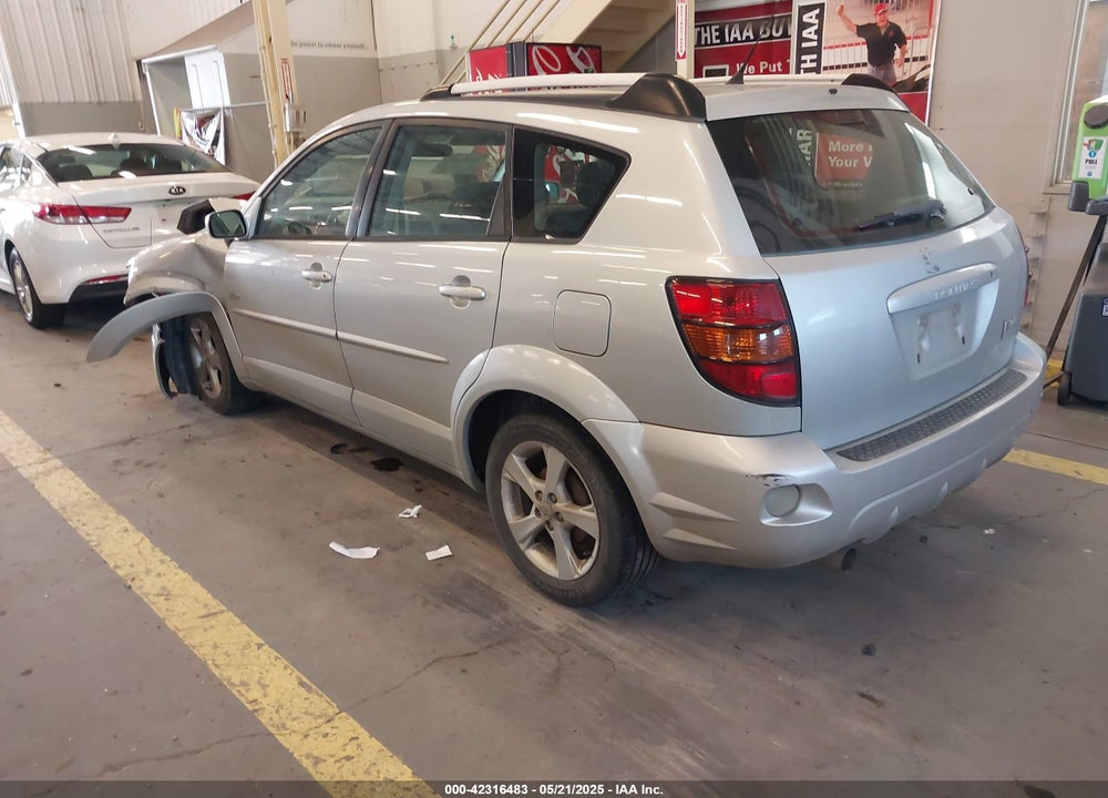 2005 PONTIAC VIBE VIN: 5Y2SL63885Z447750