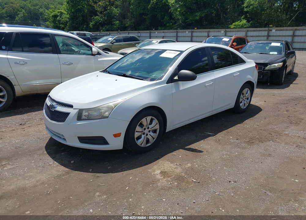 2012 CHEVROLET CRUZE VIN: 1G1PC5SH2C7276075