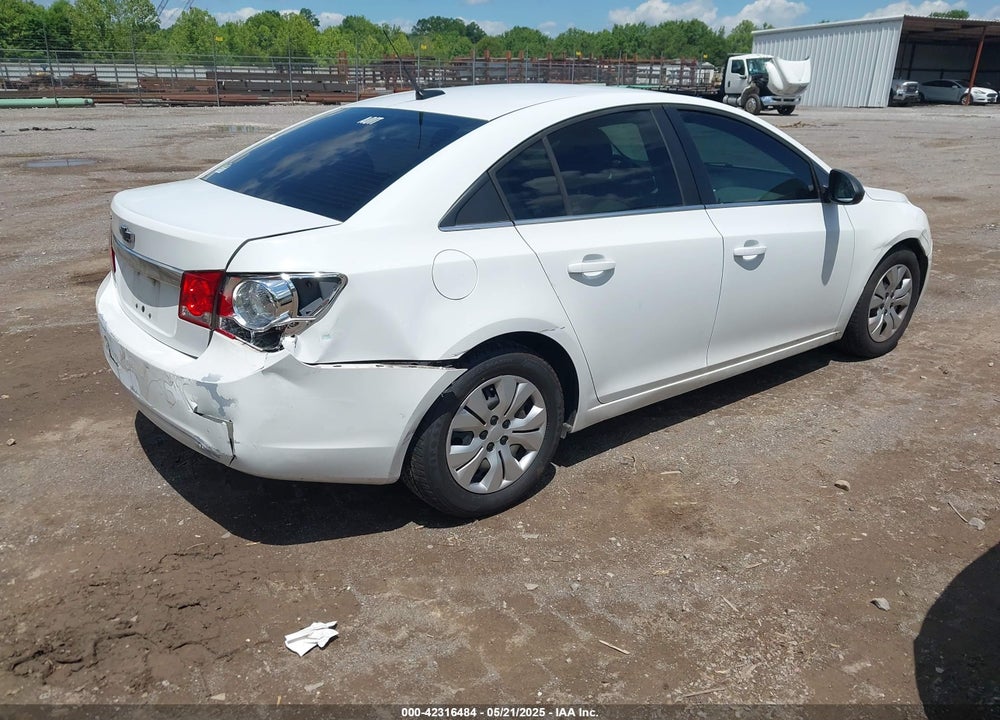 2012 CHEVROLET CRUZE VIN: 1G1PC5SH2C7276075